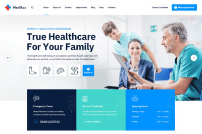 HOI Solutions Healthcare Website Development Mokeup 6