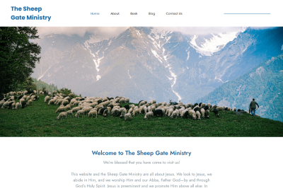 The Sheep Gate Ministry Portfolio